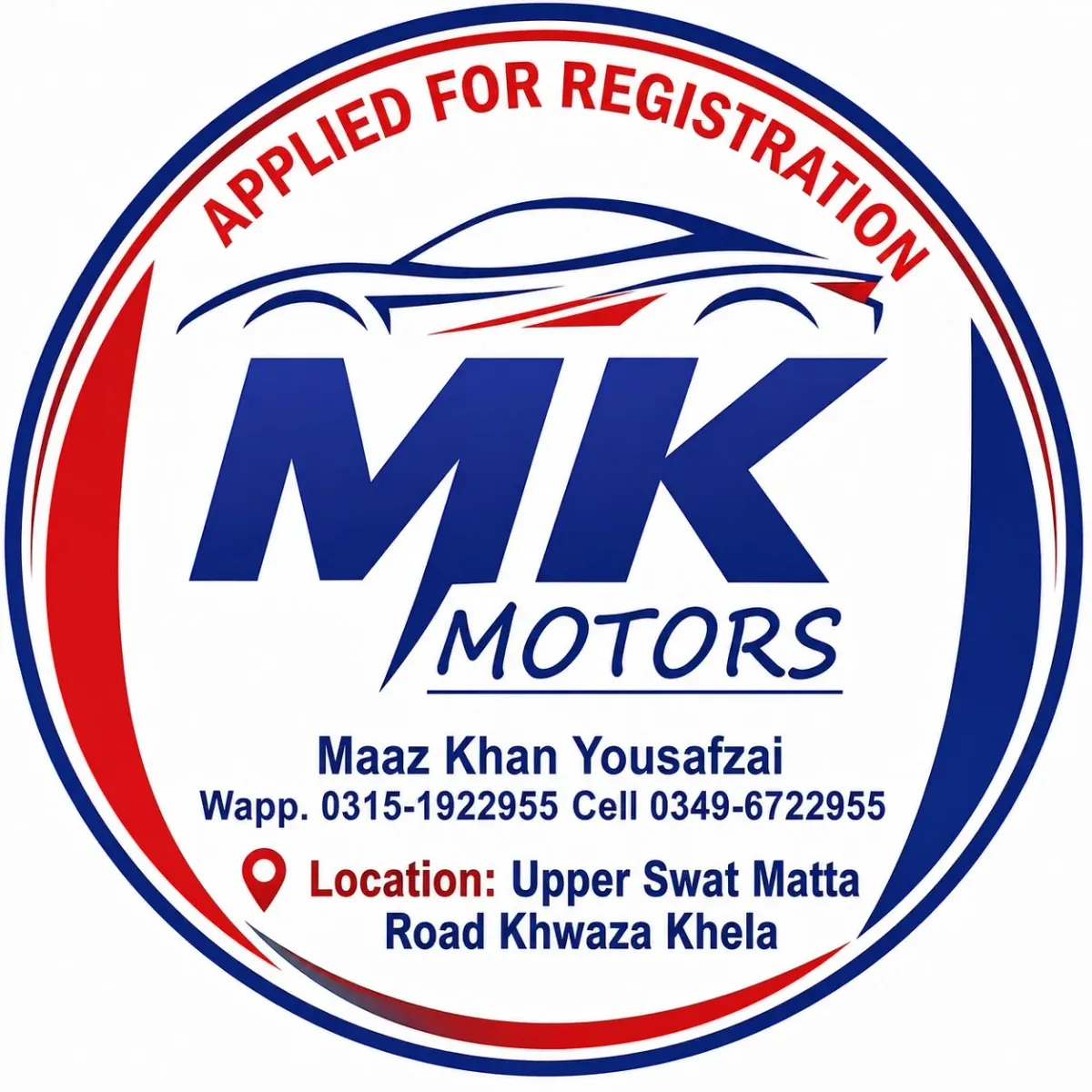 MK Motors โ NCP car showroom in Swat