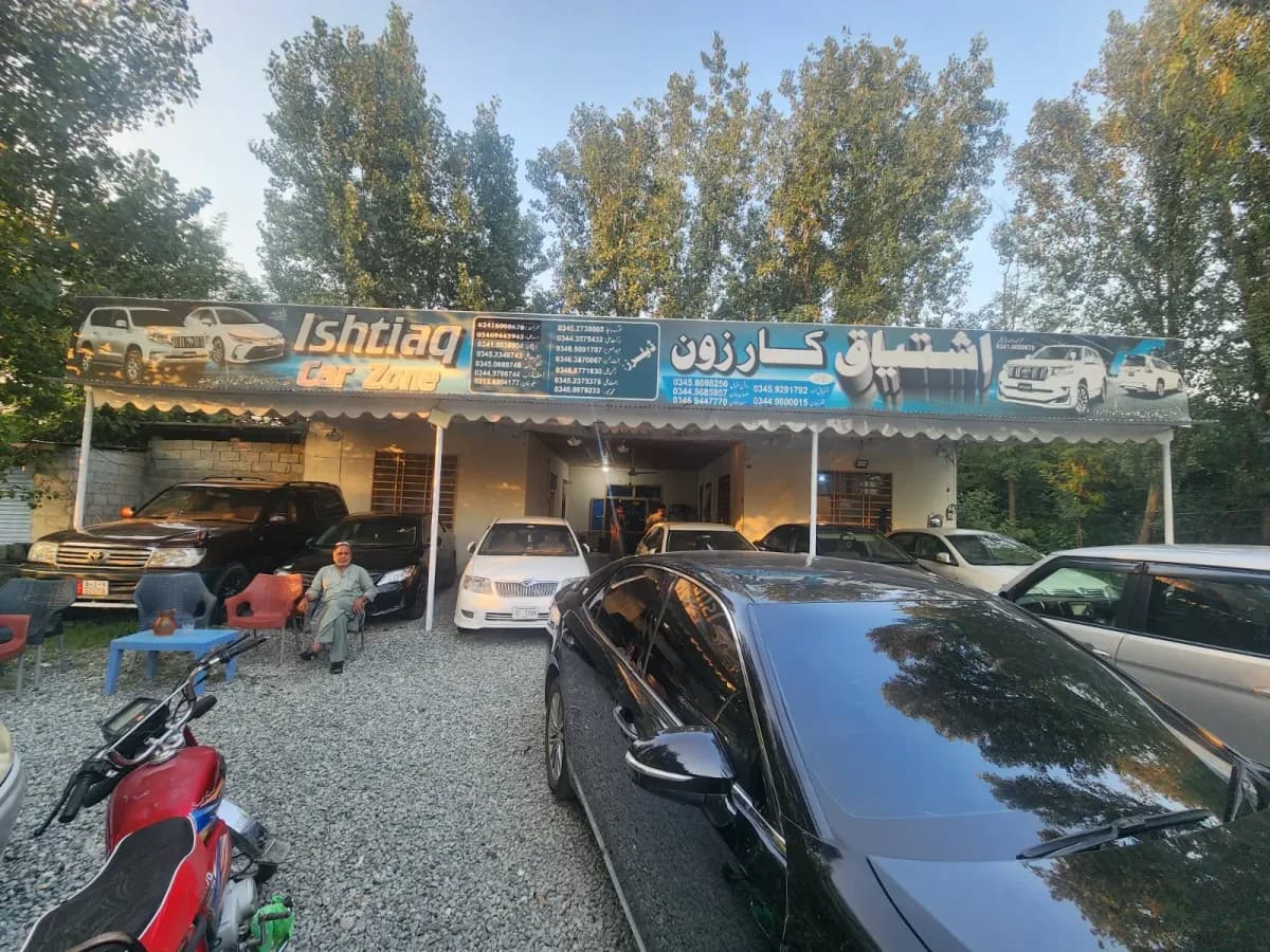 Ishtiaq Car Zone โ NCP car showroom in Swat